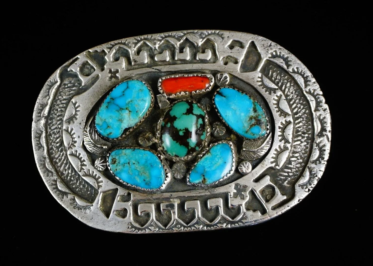 turquoise buckle