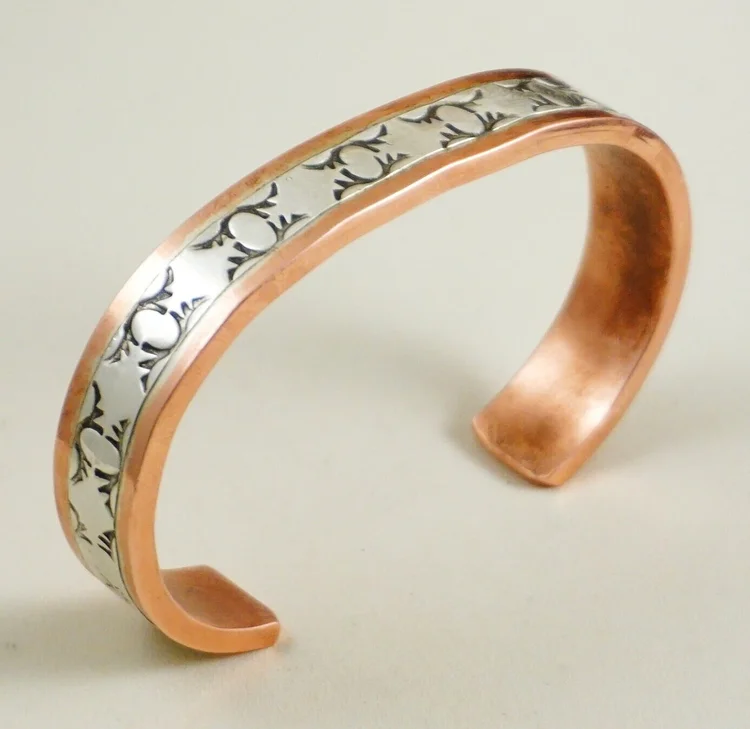 Silver And Copper Jewelry Corazon Sterling | Sterling Silver And