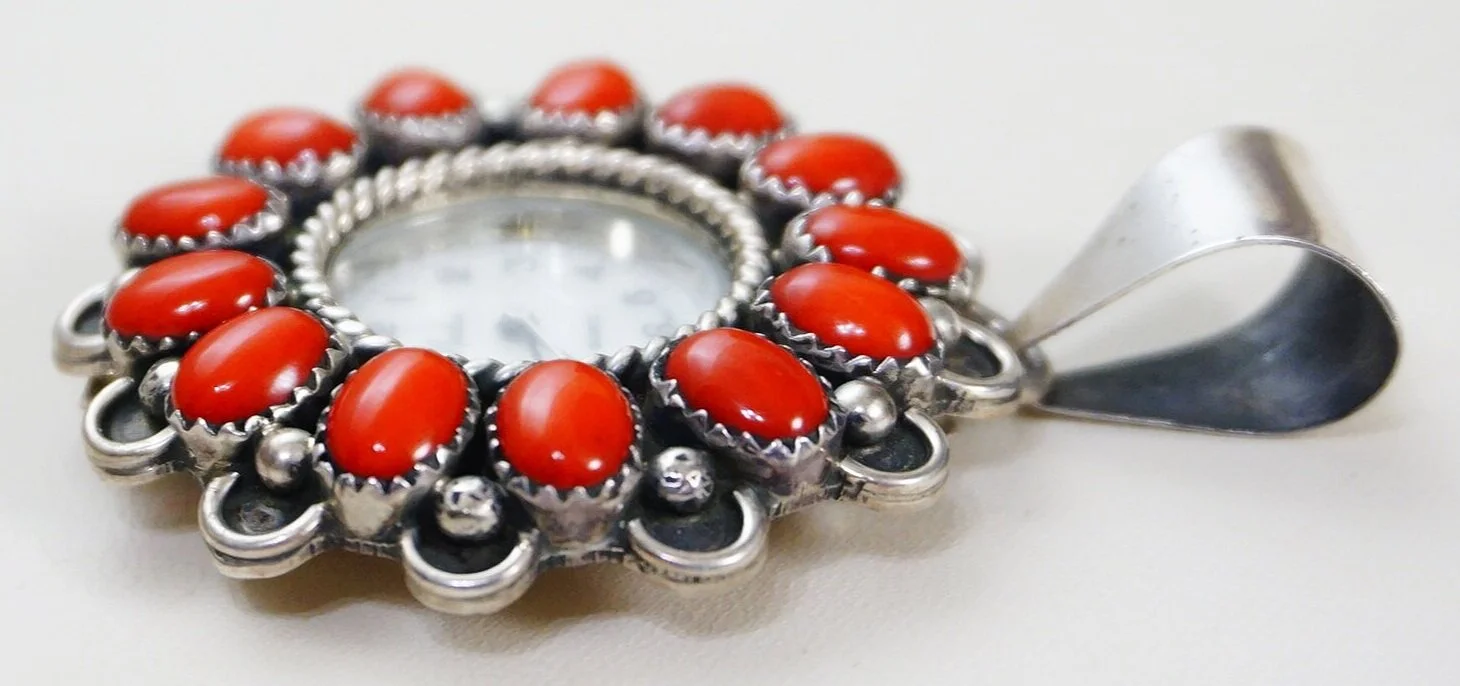 Navajo Sun Hallmark On Jewelry Men's Navajo Malachite Rings —Men's