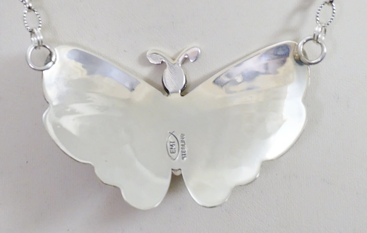 Item #980B- Large Navajo Kingman Turquoise Sterling Silver Overlay