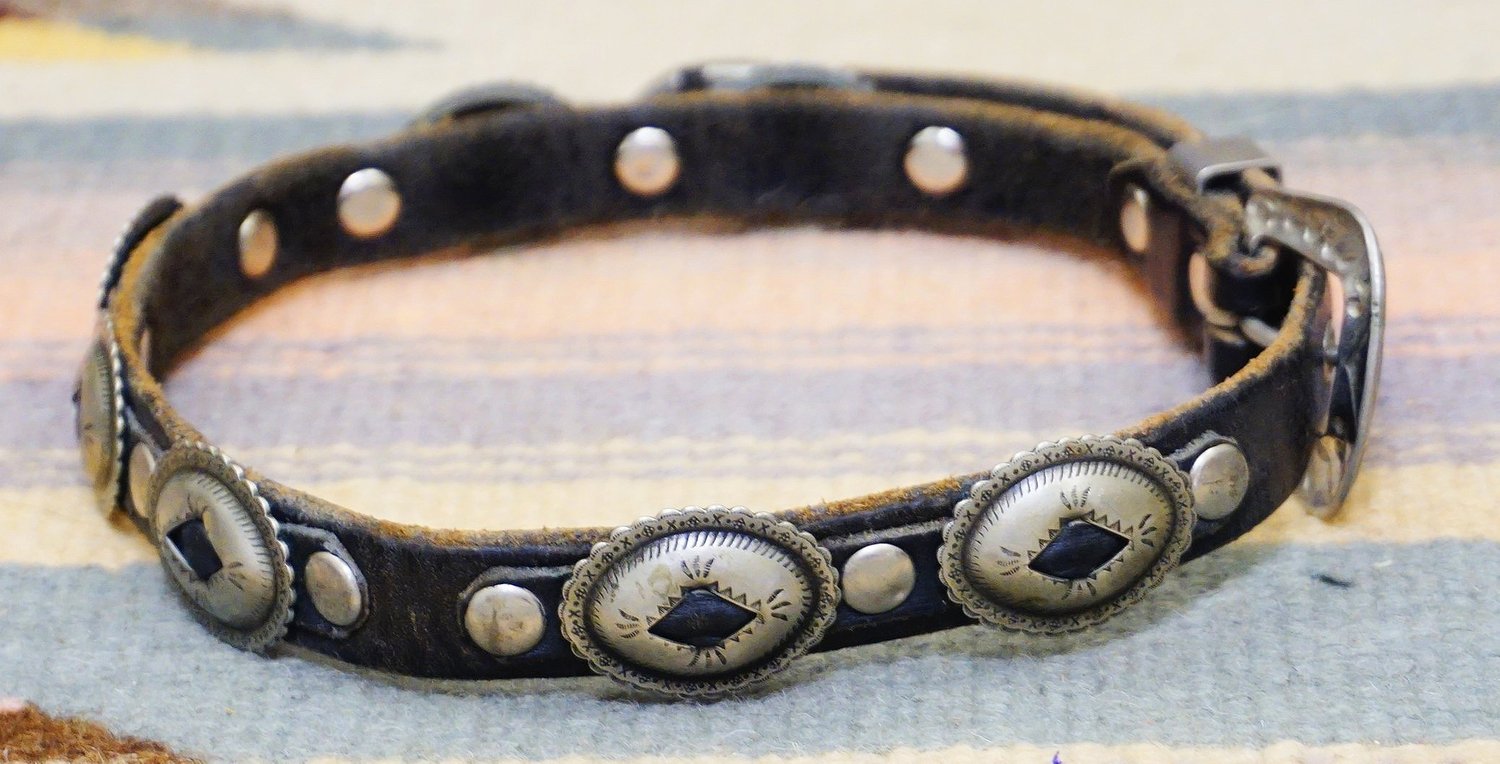 Leather Headbands with Conchos and Genuine Leather - Cactus Mountain