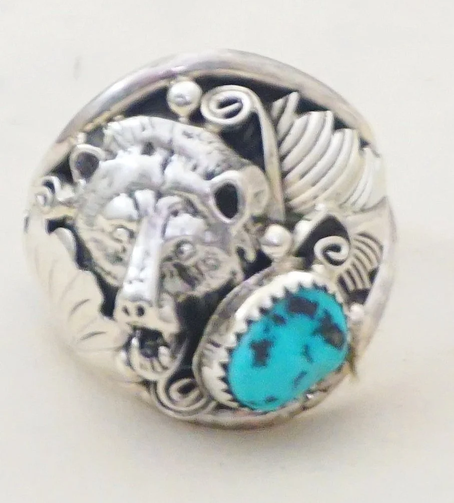 mens-navajo-turquoise-3-dimension-bear-leaf-prayer-fan-sterling-silver-ring-sz-15-1002E.jpg