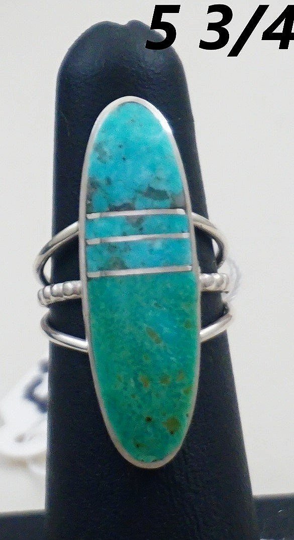 NEW Native American Navajo Sterling Silver Beaded Ring 