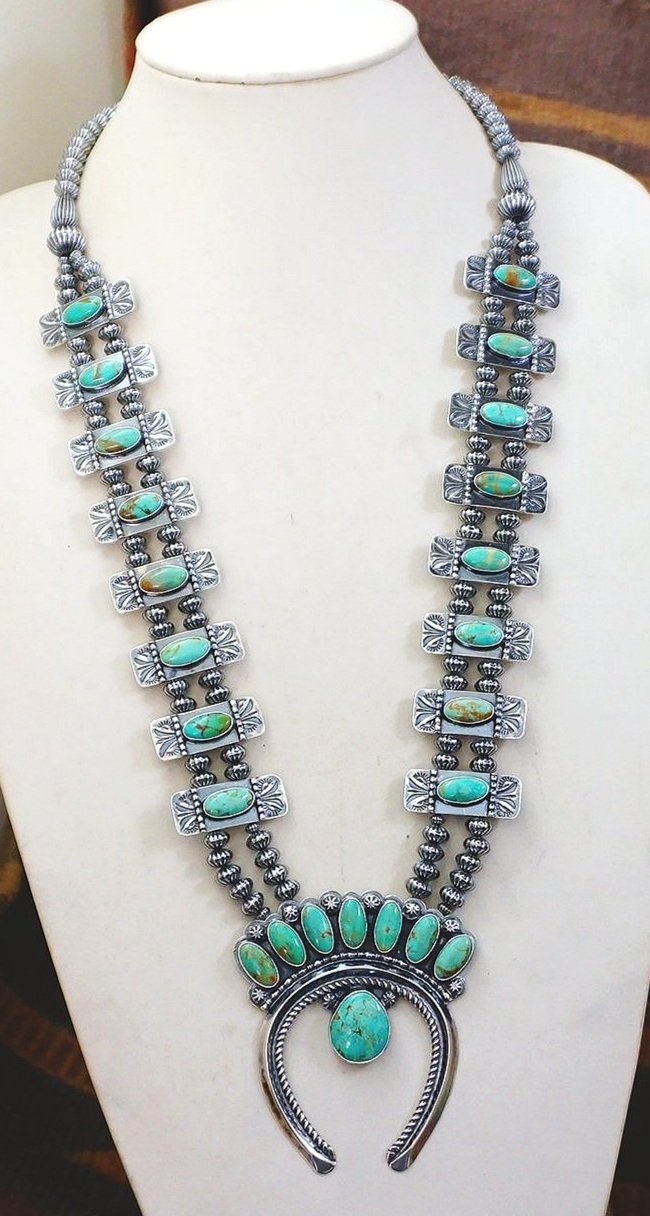 Men's and Women's Turquoise Necklaces ~ Native American Necklaces