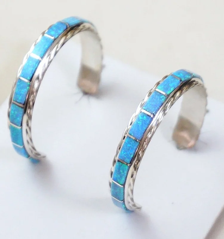 Michigan Wolverines Earrings - Hazel Silver UM Team Logo Jewelry For Women