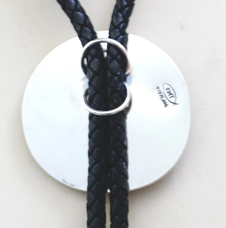 Biggest Huge Lapis Sterling Silver Detailed Bolo Tie Biggest Huge Lapis Sterling Silver Detailed Bolo Tie