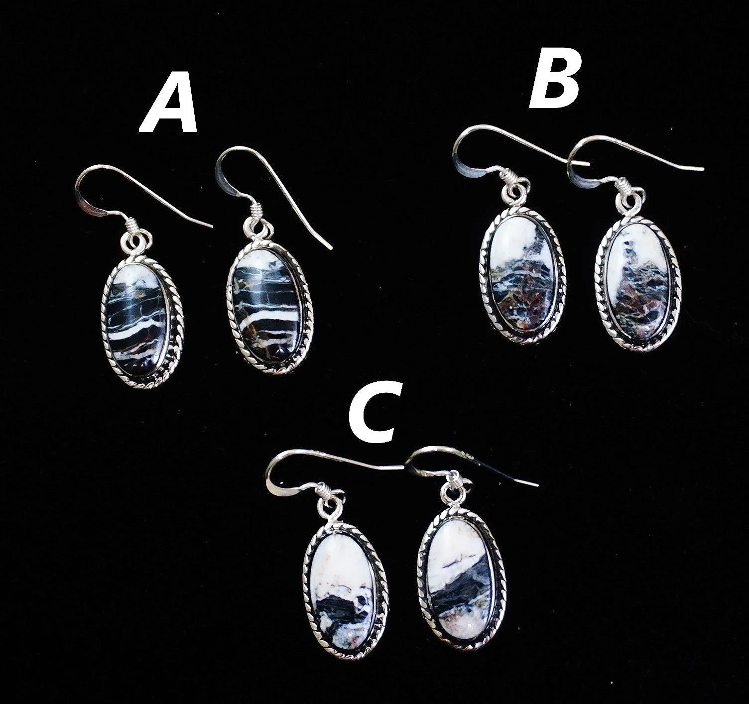 navajo-white-buffalo-sterling-silver-dangle-earrings-lee-1042B.jpg