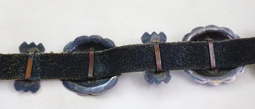 Old Pawn Navajo Turquoise Hat Band —*Hat Bands display picture 2