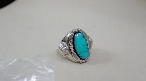 Men's Navajo Turquoise Rings —Men's Turquoise Rings ~ Men's Native