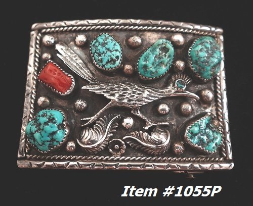 ra-696) Indian Jewelry モレンチターコイズ クロス