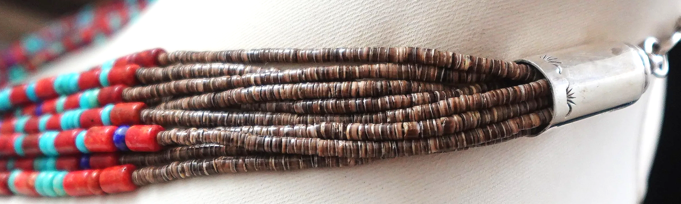 navajo-multi-strand-beaded-coral-turquoise-heishi-shell-necklace-teller-1080R-5.png
