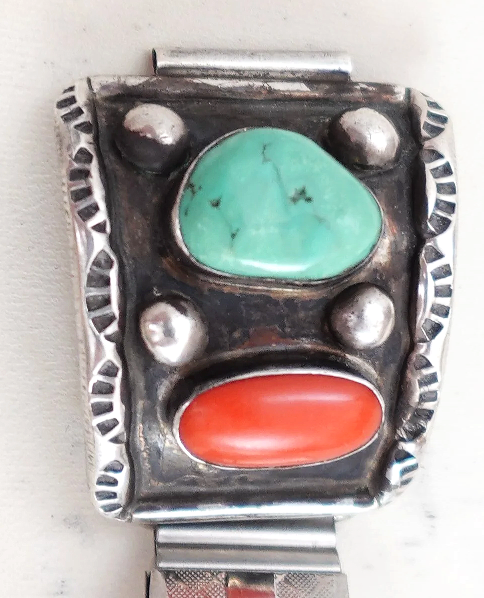 mens-vintage-navajo-turquoise-coral-silver-watchband-1078K-2.png