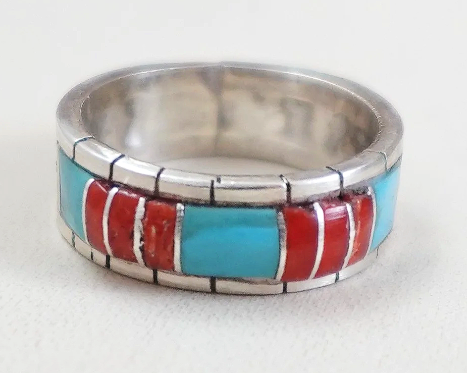 zuni-turquoise-coral-channel-inlay-silver-ring-band-lucio-1076T-.png