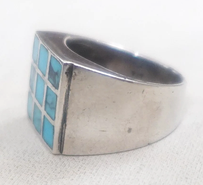 vintage-mens-navajo-turquoise-checkerboard-silver-ring-sz-8-1071H-2.png