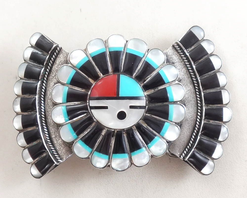 vintage-zuni-multi-stone-inlay  display picture 3