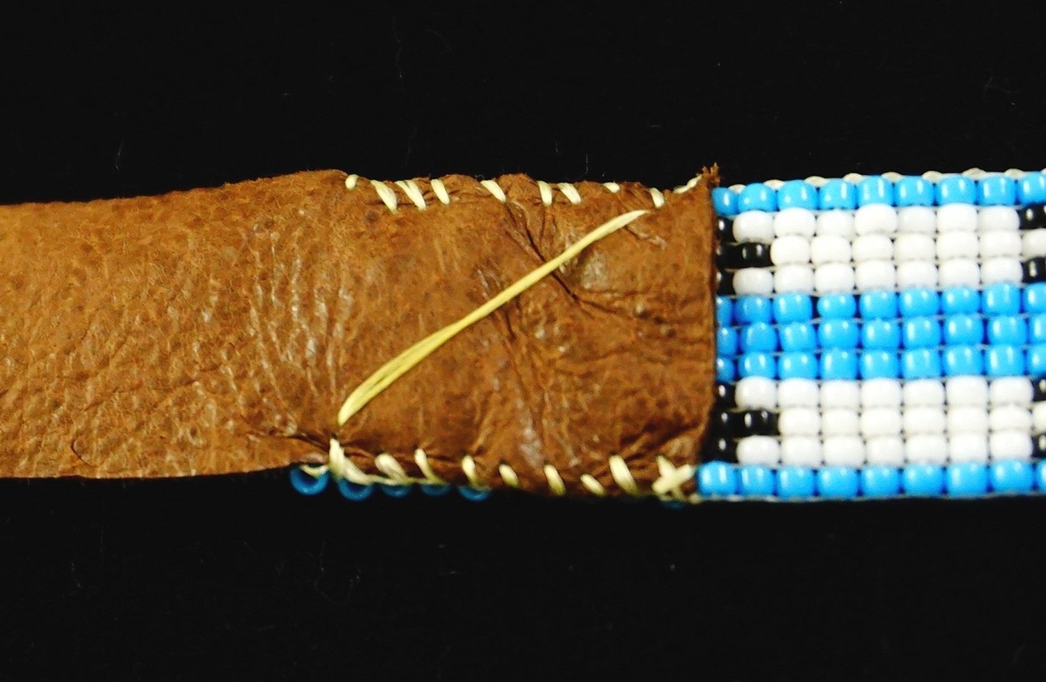 Navajo Multi Color Beaded Hat Bands —*Hat Bands display picture 1