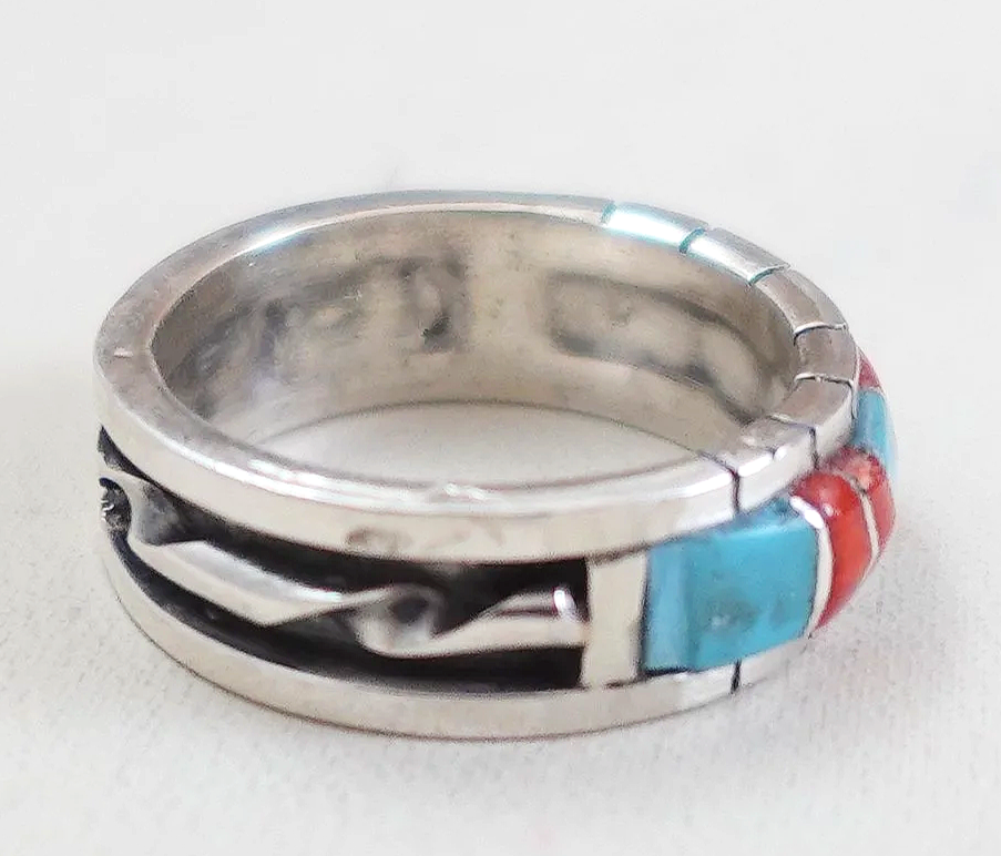 zuni-coral-turquoise-channel-inlay-silver-ring-band-lucio-1076R-1.png