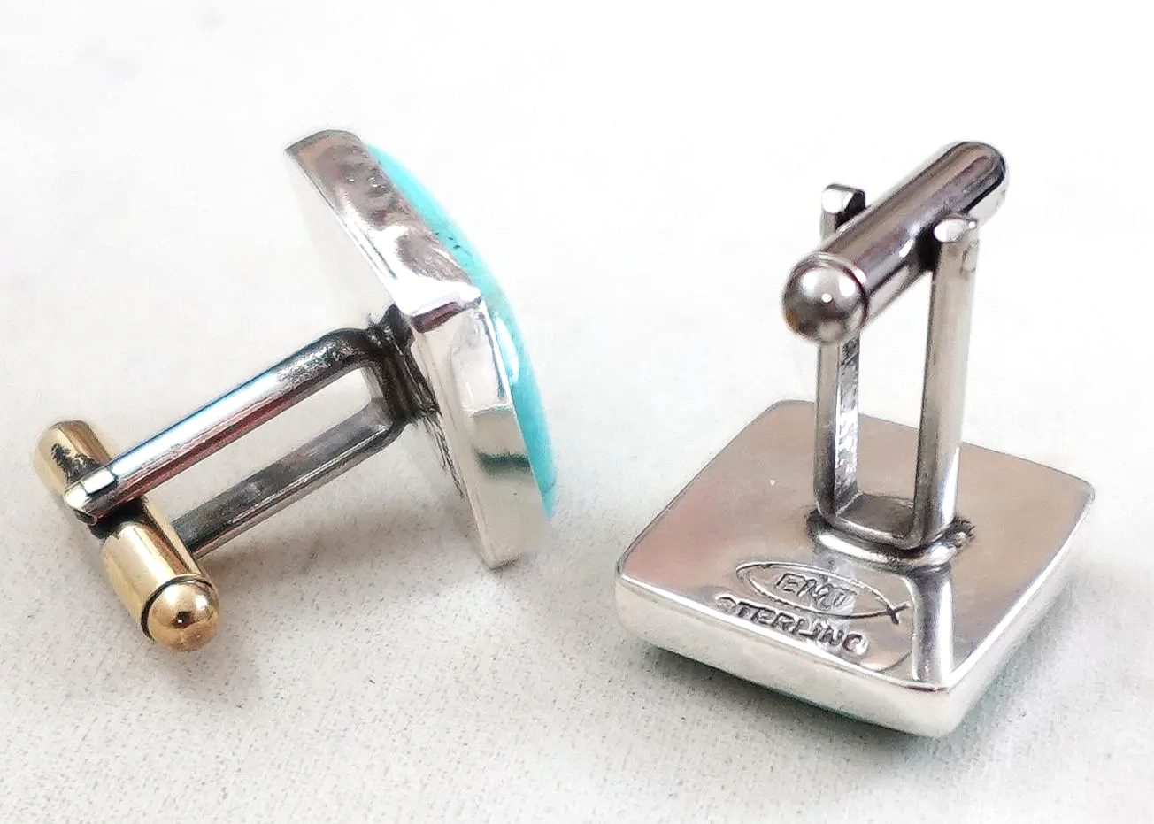 navajo-turquoise-silver-cufflinks-teller-1078E-1.png