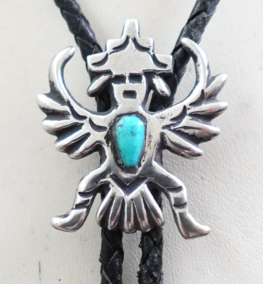 vintage-navajo-turquoise-sandcast-knifewing-bolo-tie-1077A-1.png