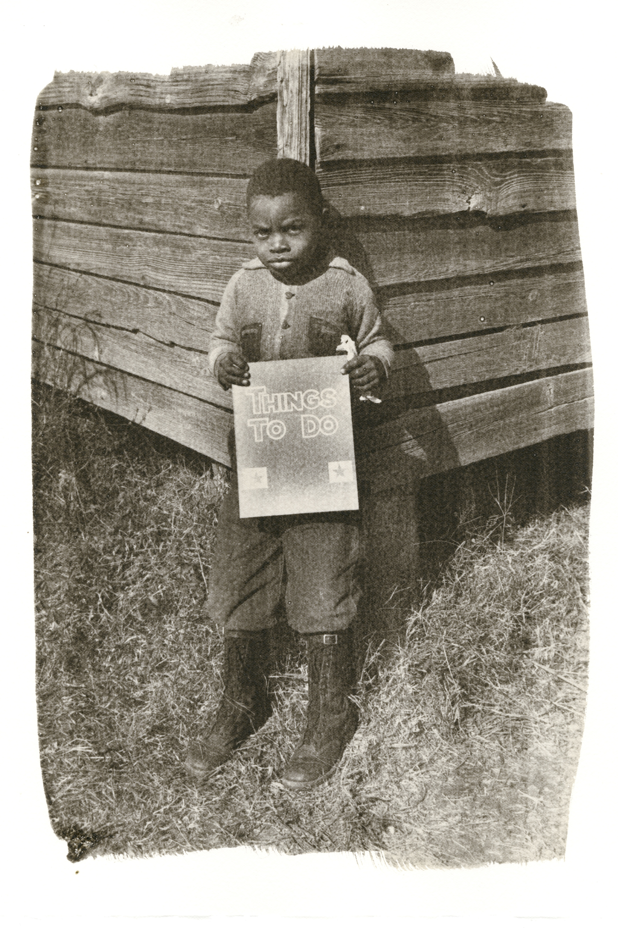 Boy with Book, Selma, Alabama, 1950's