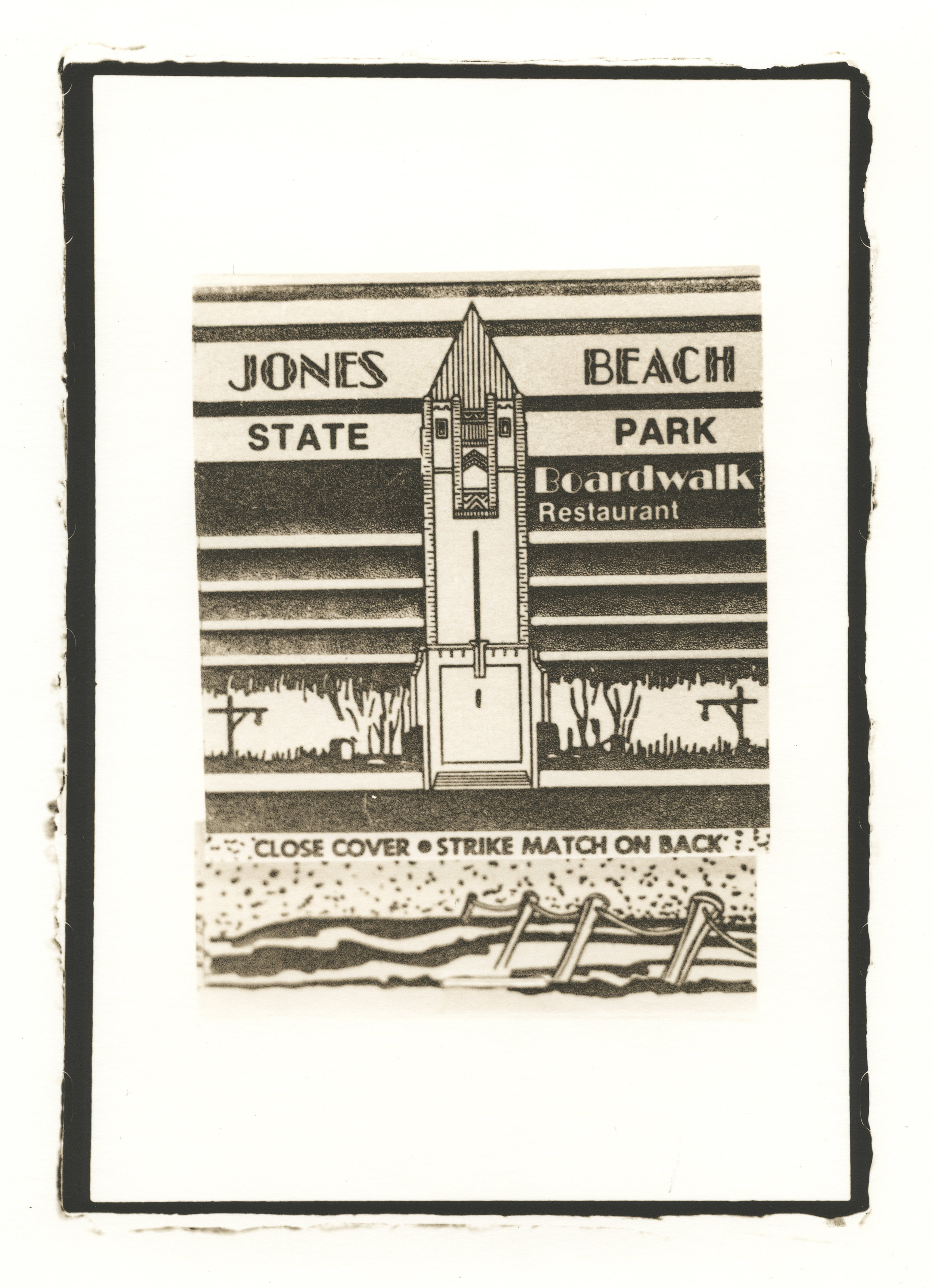Jones Beach, Matchbook