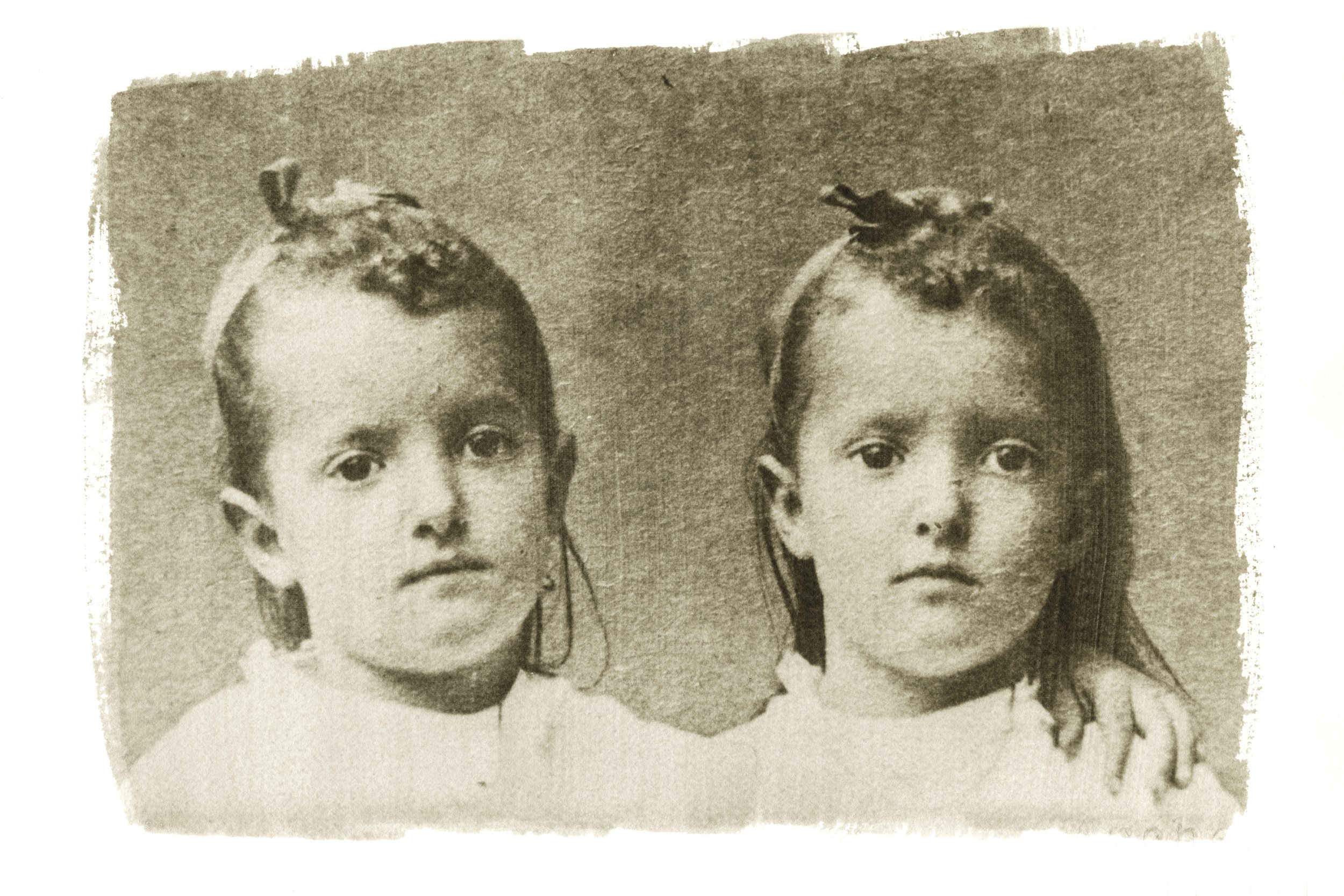 Martha and Mabel, circa 1890