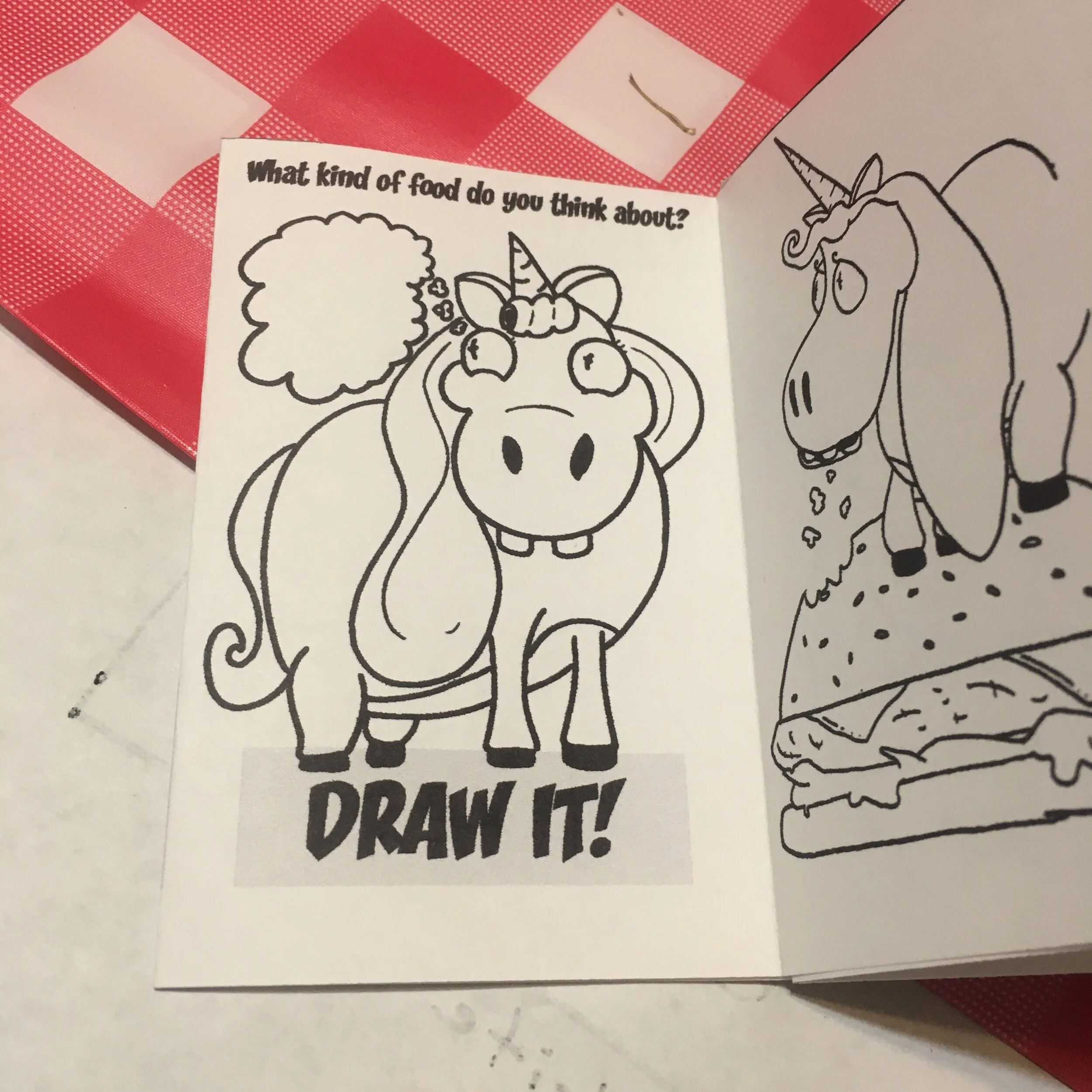 Chubby Derpicorns -- A Tiny Coloring Book 