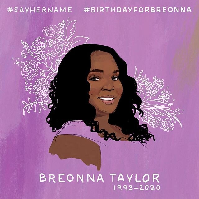 Breonna Taylor deserves justice and the officers who killed her in her sleep must be arrested and prosecuted.

Justice for Breonna.
Arrest the officers.

#blacklivesmatter art by Allison Gore @allisongore
