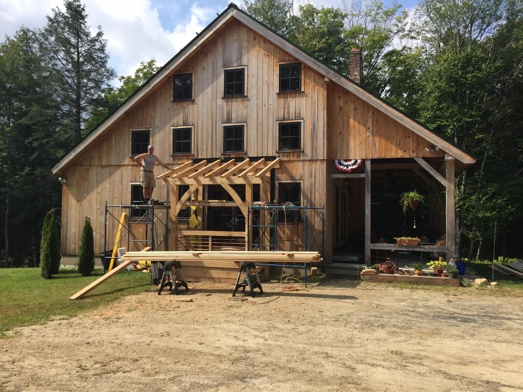 Timber Frame Porch