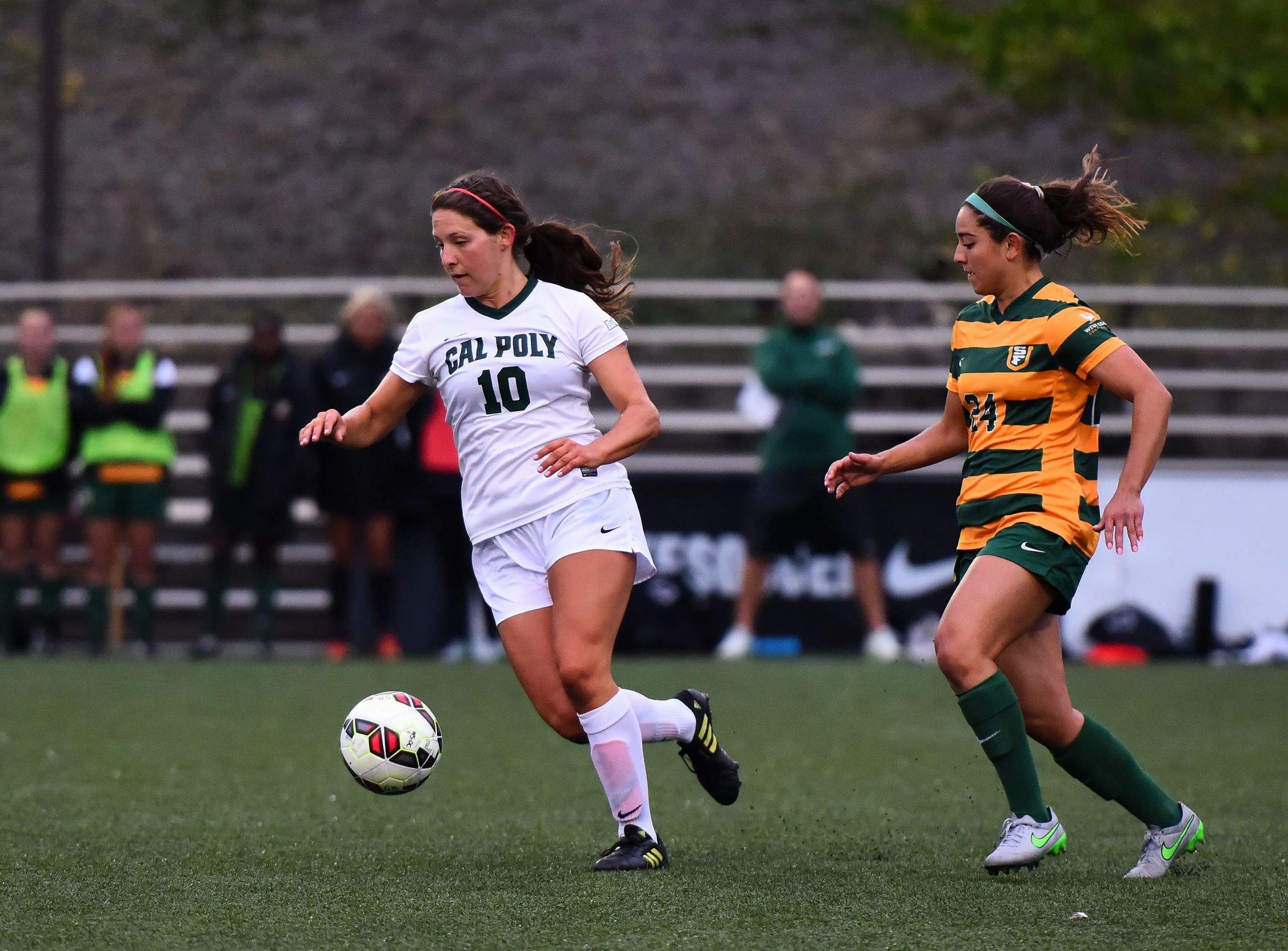 USF UNIVERSITY OF SAN FRANCISCO VS CAL POLY NCAA WOMEN'S SOCCER 2015_4504.jpg