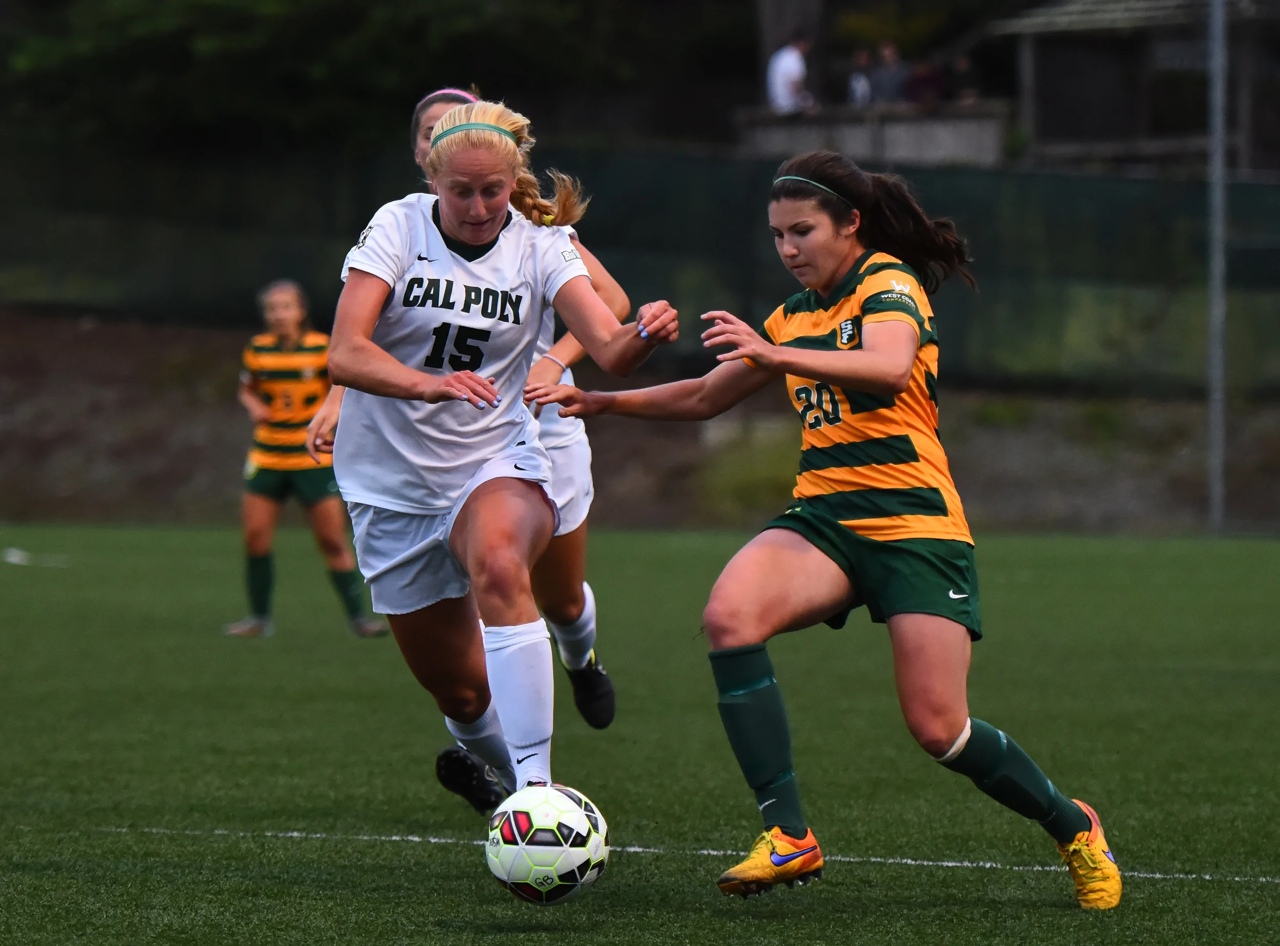 USF UNIVERSITY OF SAN FRANCISCO VS CAL POLY NCAA WOMEN'S SOCCER 2015_4591.jpg