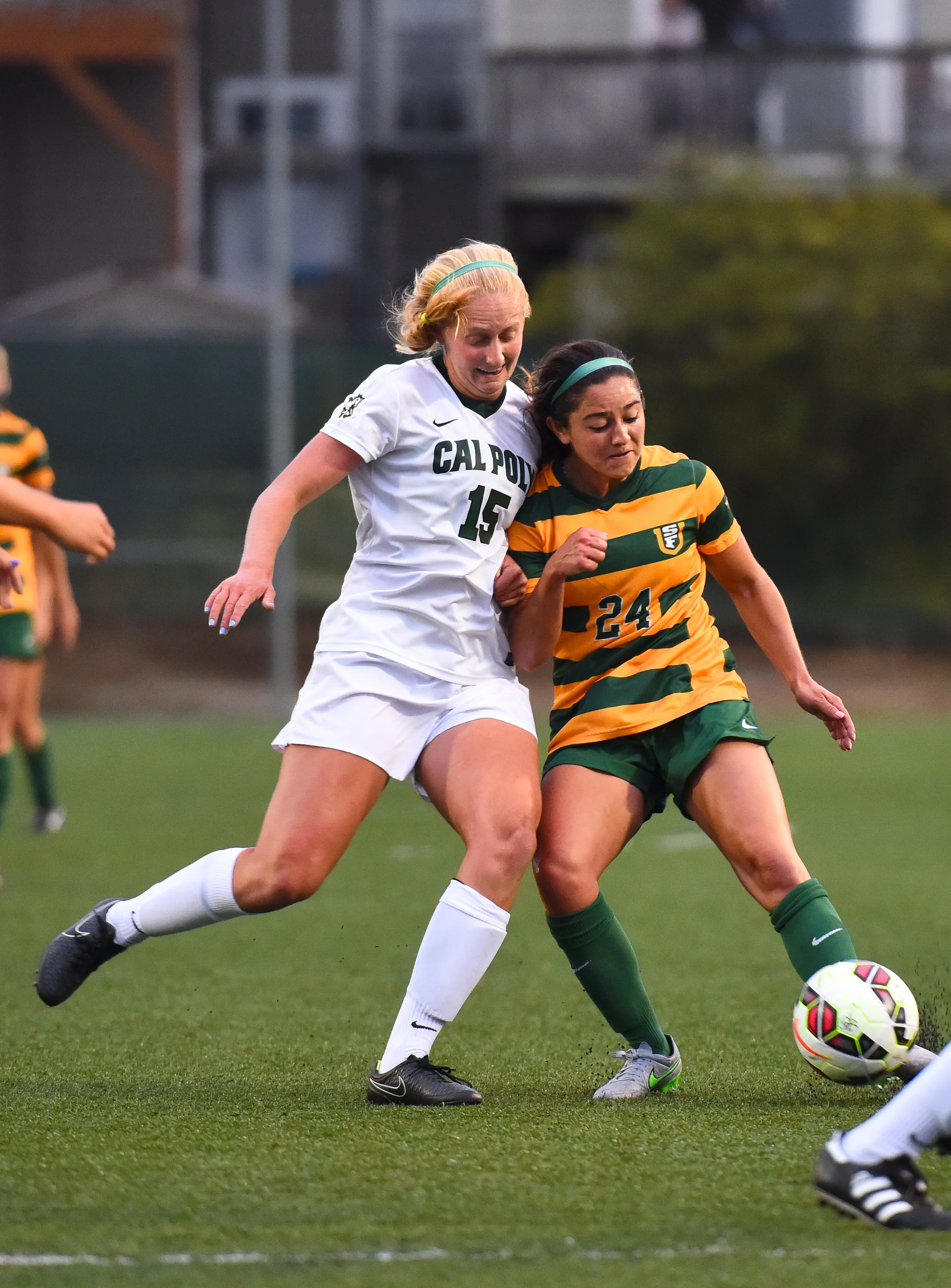 USF UNIVERSITY OF SAN FRANCISCO VS CAL POLY NCAA WOMEN'S SOCCER 2015_4695.jpg