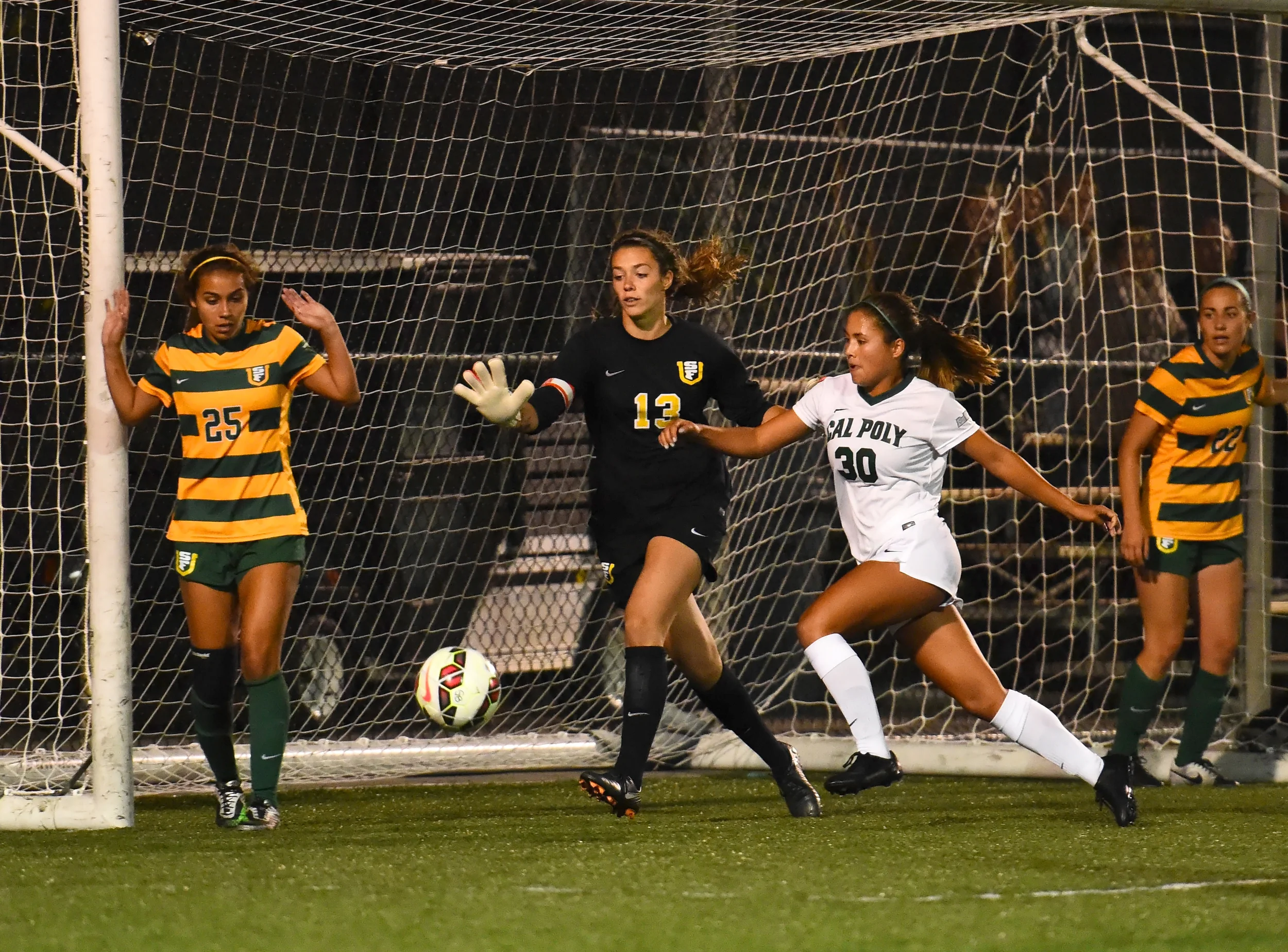 USF UNIVERSITY OF SAN FRANCISCO VS CAL POLY NCAA WOMEN'S SOCCER 2015_4957.jpg