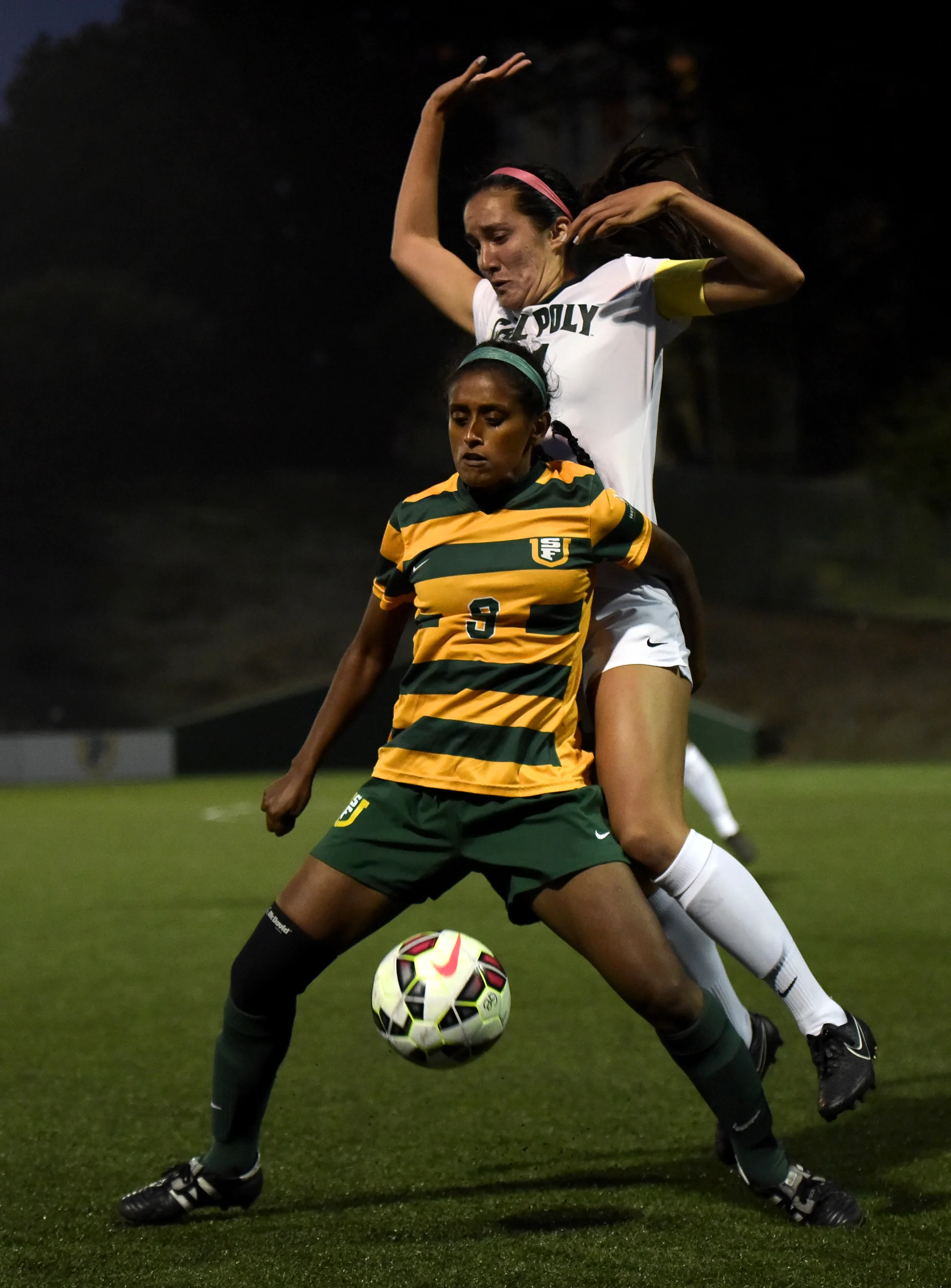 USF UNIVERSITY OF SAN FRANCISCO VS CAL POLY NCAA WOMEN'S SOCCER 2015_4777.jpg