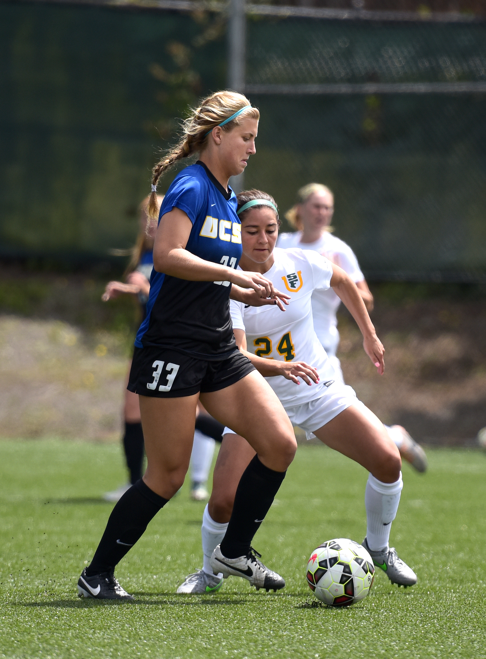 USF UNIVERSITY OF SAN FRANCISCO vs UC SANTA BARBARA NCAA WOMEN'S SOCCER 2015_5161.jpg