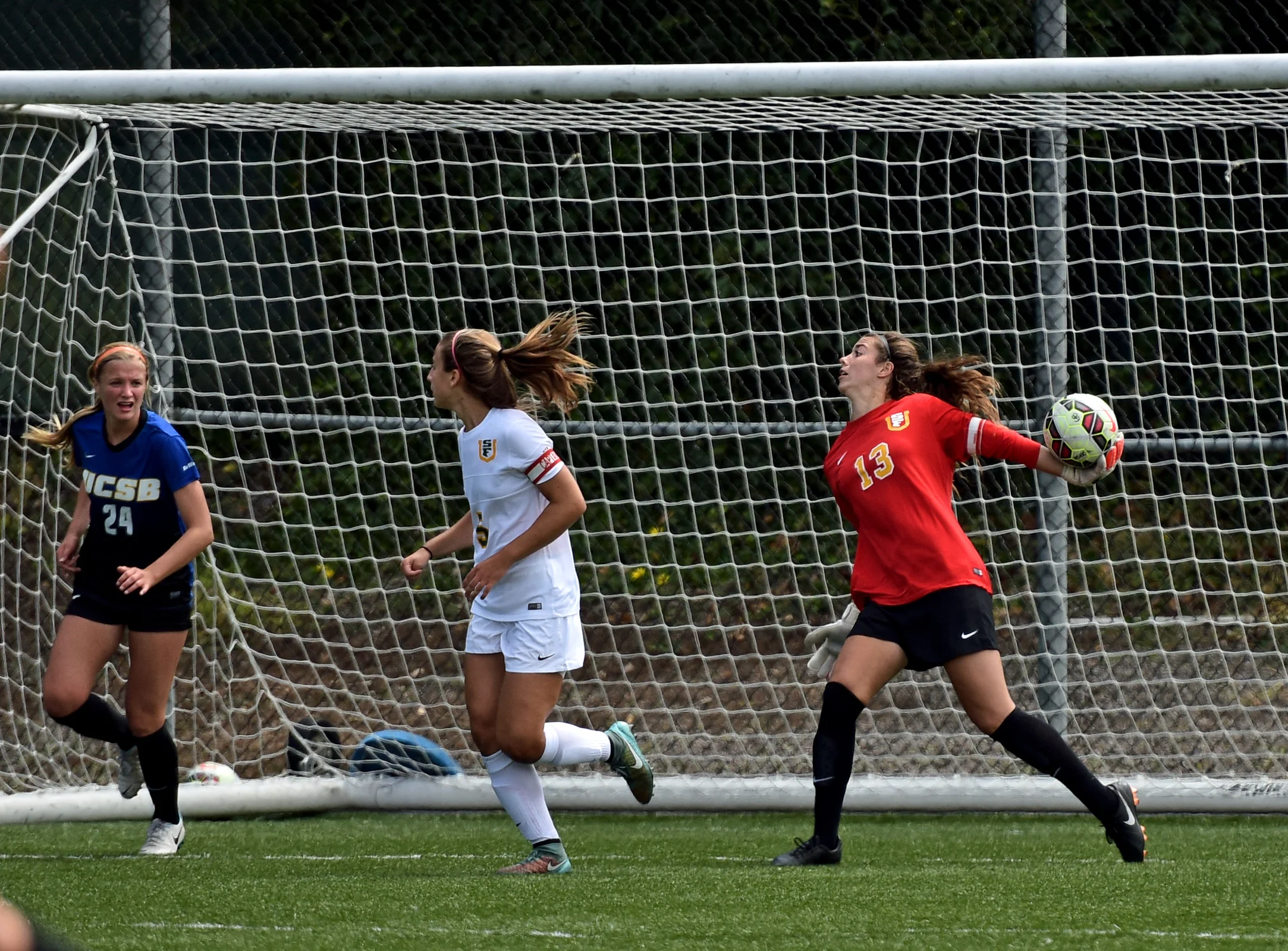 USF UNIVERSITY OF SAN FRANCISCO vs UC SANTA BARBARA NCAA WOMEN'S SOCCER 2015_5315.jpg