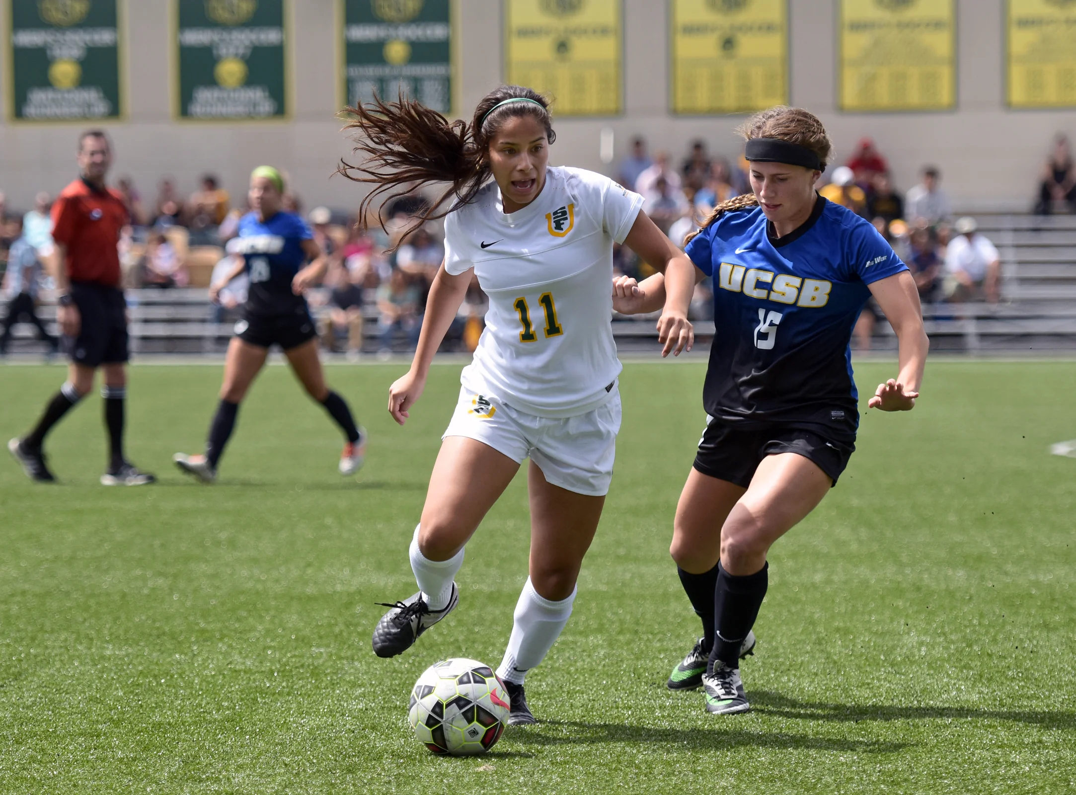 USF UNIVERSITY OF SAN FRANCISCO vs UC SANTA BARBARA NCAA WOMEN'S SOCCER 2015_5454.jpg