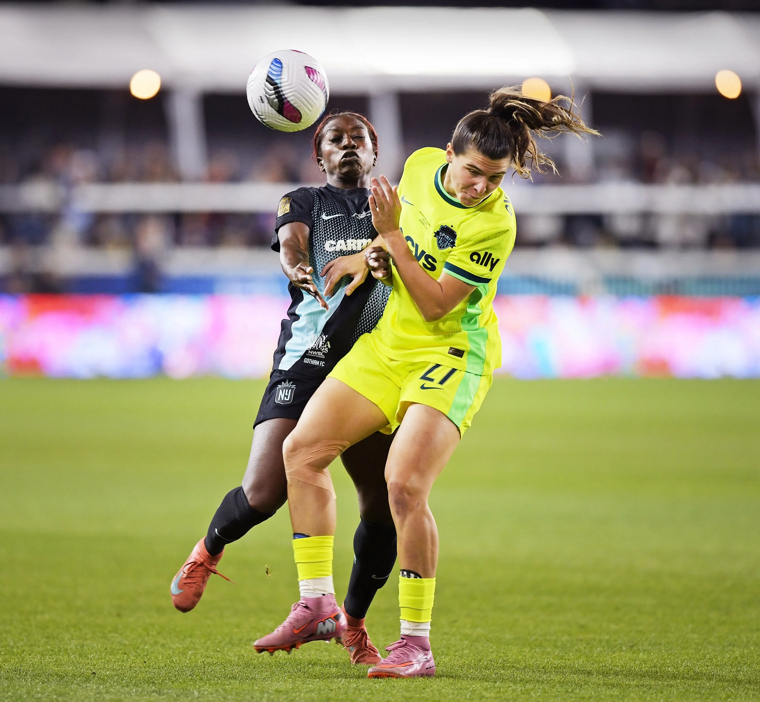 NWSL CHAMPIONSHIP FINALS MATCH 2025 NJ NY GOTHAM FC vs WASHINGTON SPIRIT ESME MORGAN + SOFIA CANTORE Photo Noel Danseco_6242.jpg