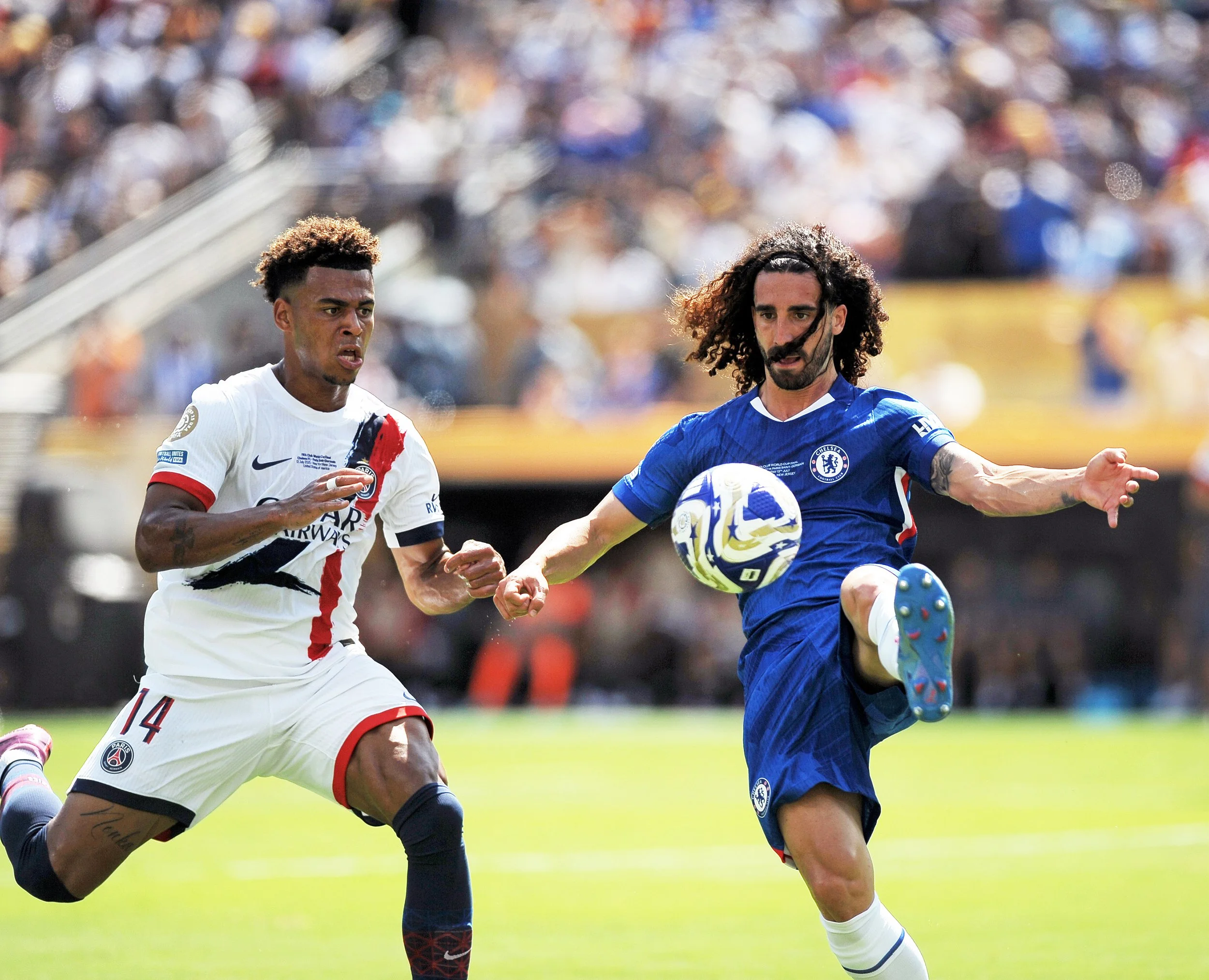 FIFA CLUB WORLD CUP FINAL 2025 PARIS ST-GERMAIN vs CHELSEA FC DESIRE DOUE + MARC CUCURELLA Photo Noel Danseco_1432.jpg