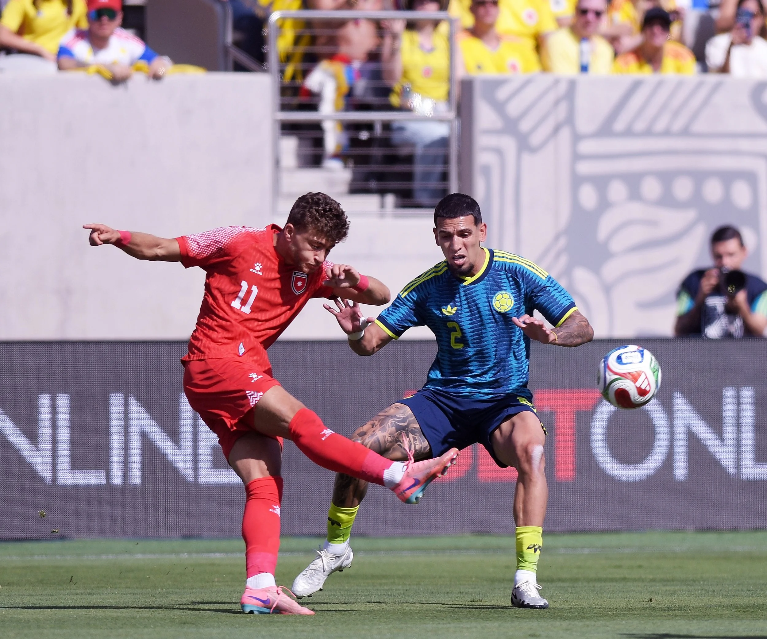 COLOMBIA vs JORDAN FIFA WORLD CUP 26 WARMUP ODEH FALKHOURY + DANIEL MUNOZ MEJIA Photo Noel Danseco_3312.jpg