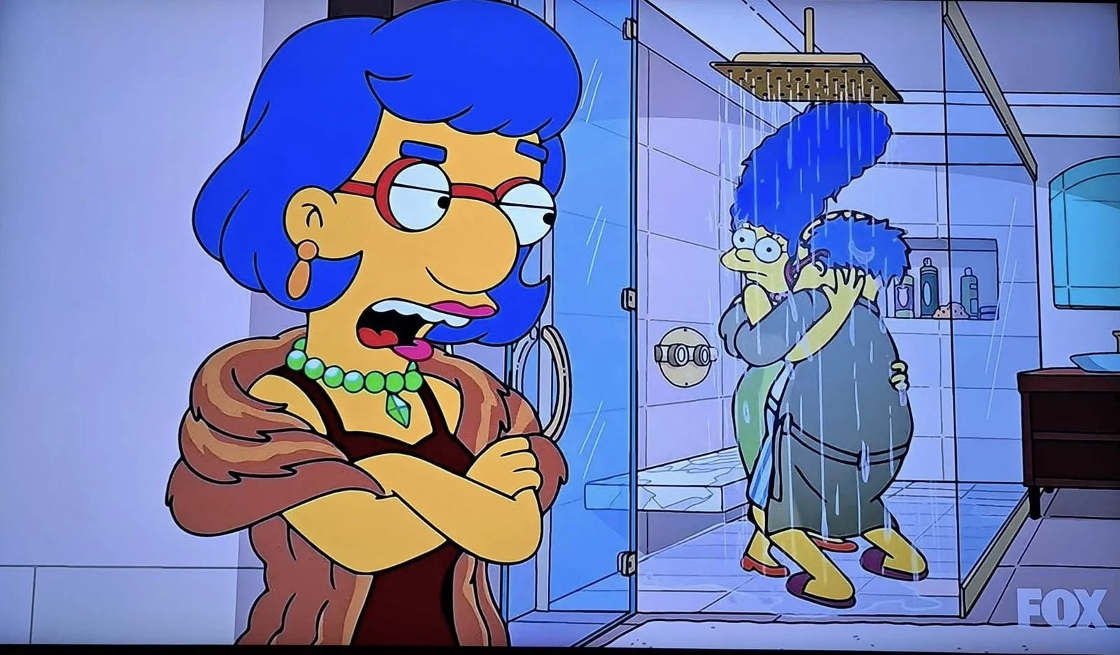 LuAnn Van Hauten Catches Marge.JPG