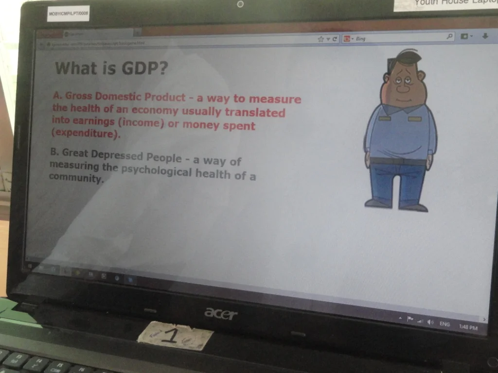 A basic game prototype for user testing
