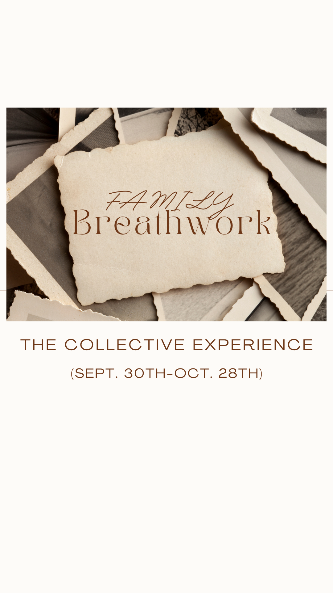 The Collective Experience || (Sept. 30th-Oct. 28th)