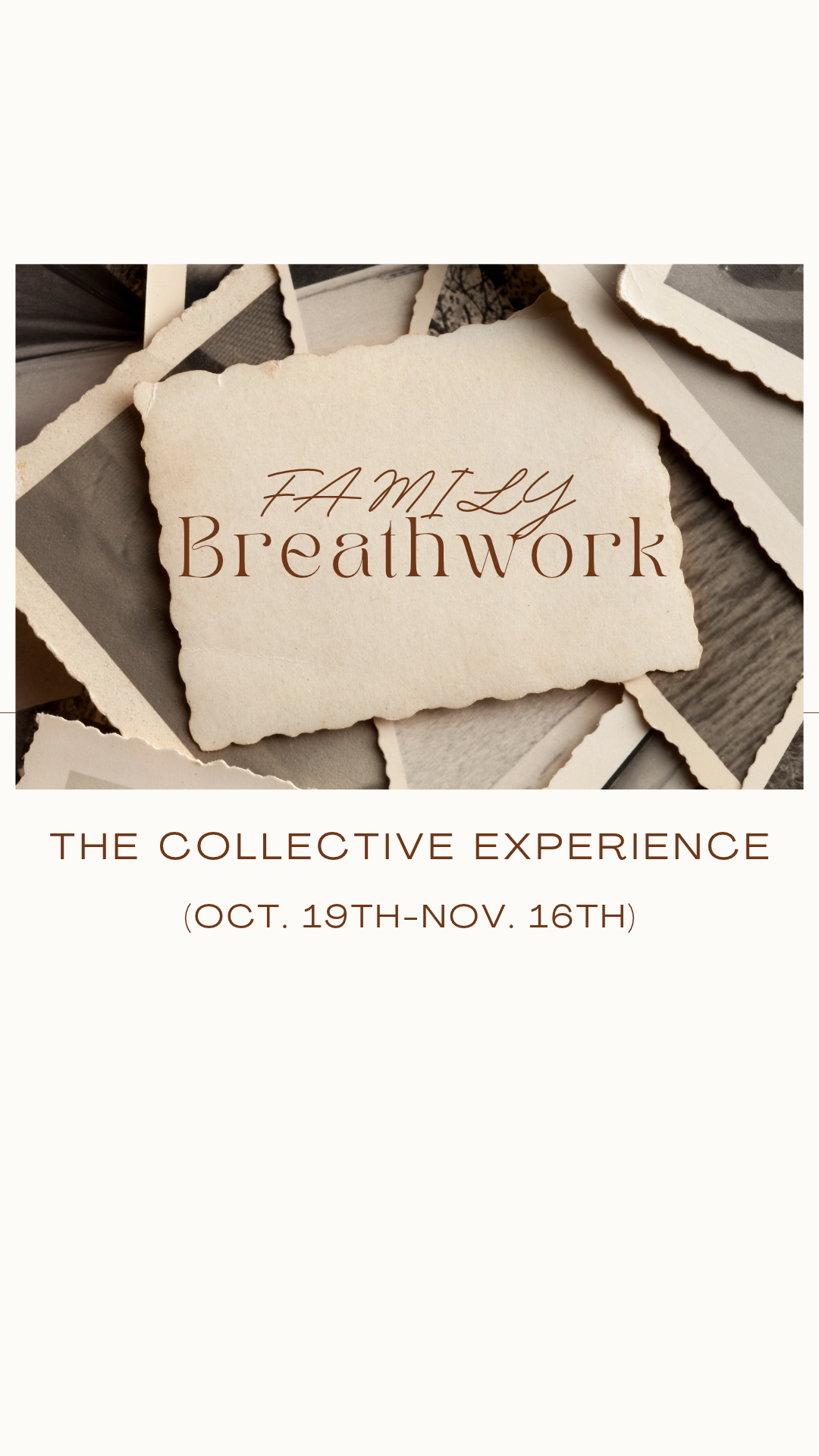 The Collective Experience || (Oct. 19th-Nov. 16th)