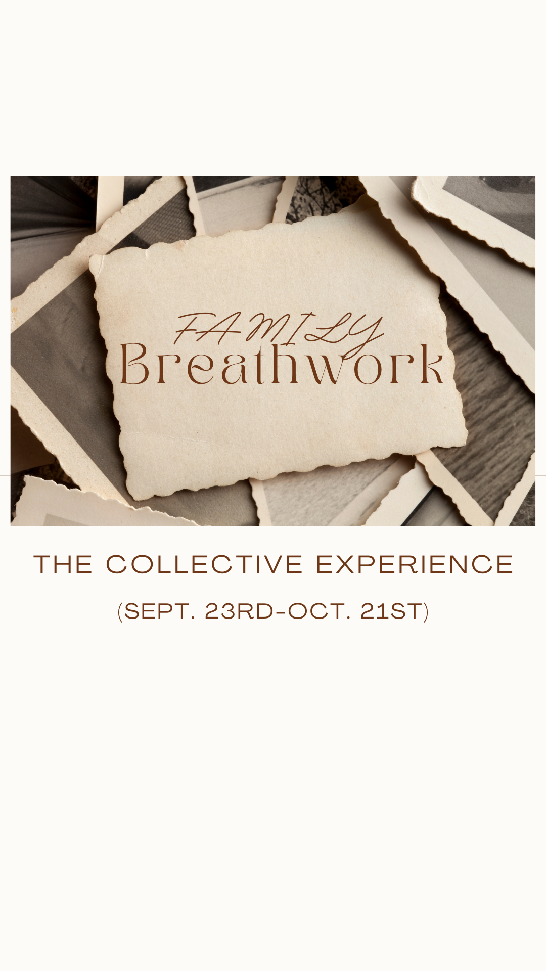 The Collective Experience || (Sept. 23rd-Oct. 21st)