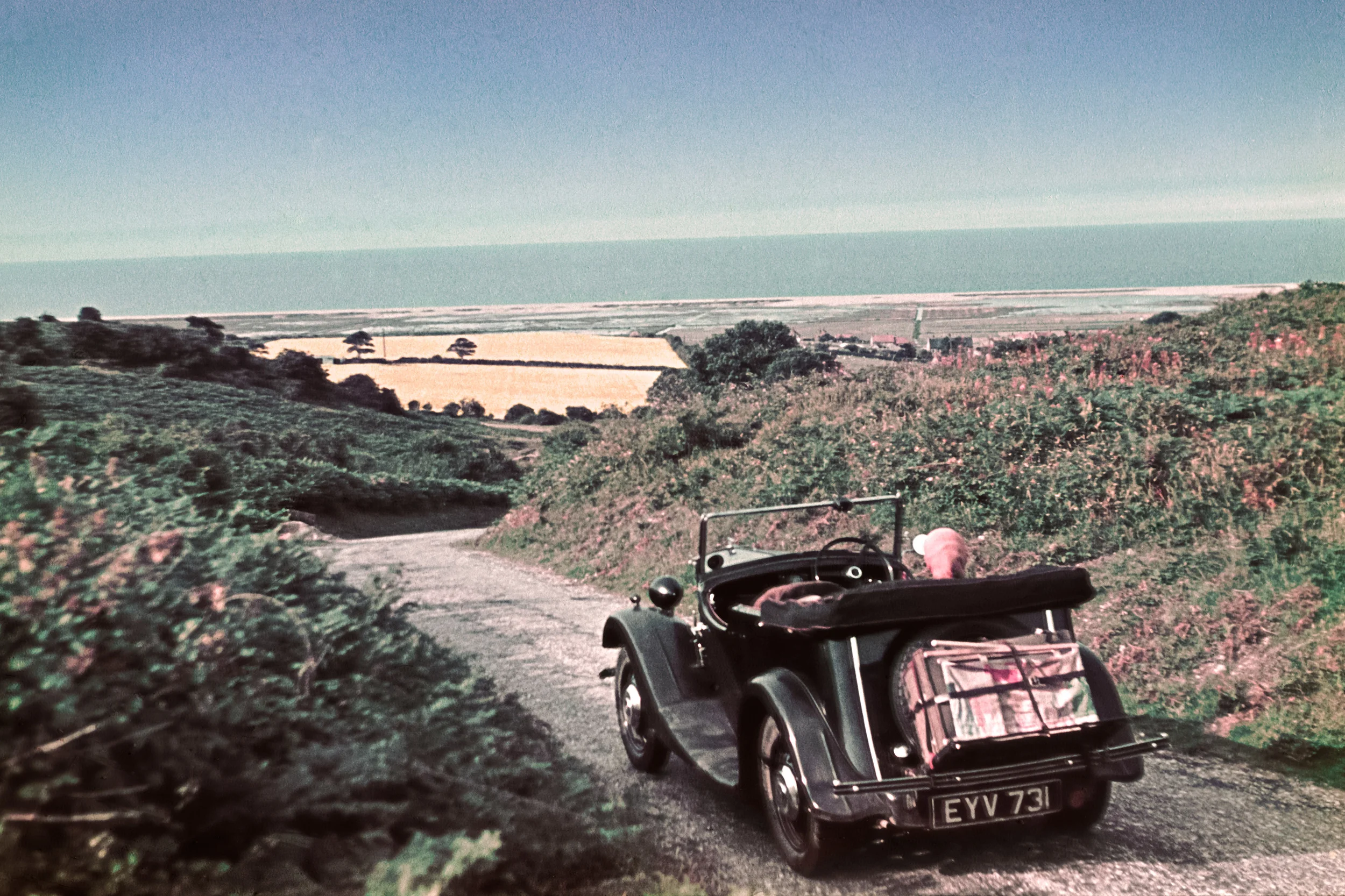 Common Lane, towards Brancaster, Norfolk. 1939