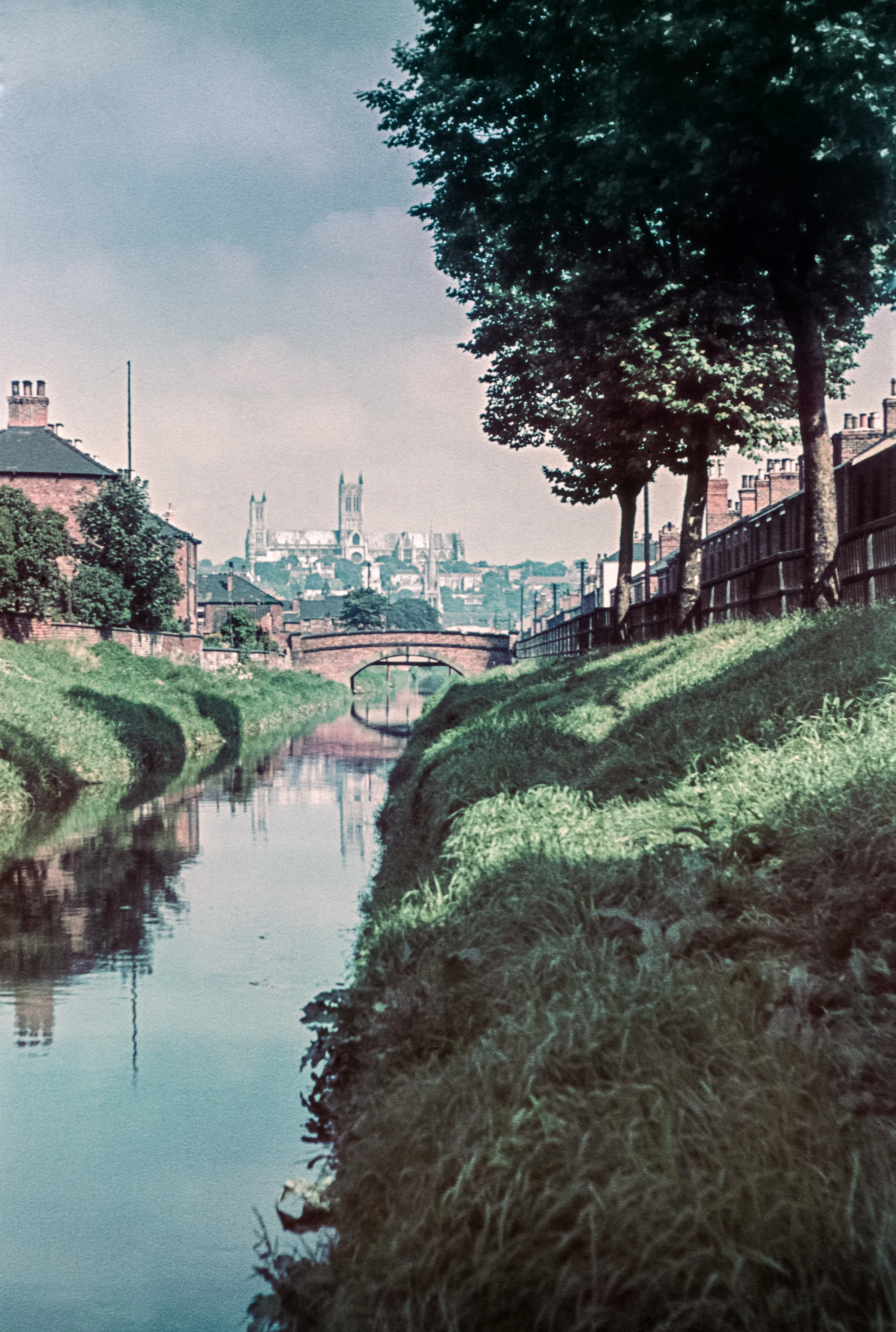 Lincoln Cathedral, from Sincil Dyke, Lincoln, 1939