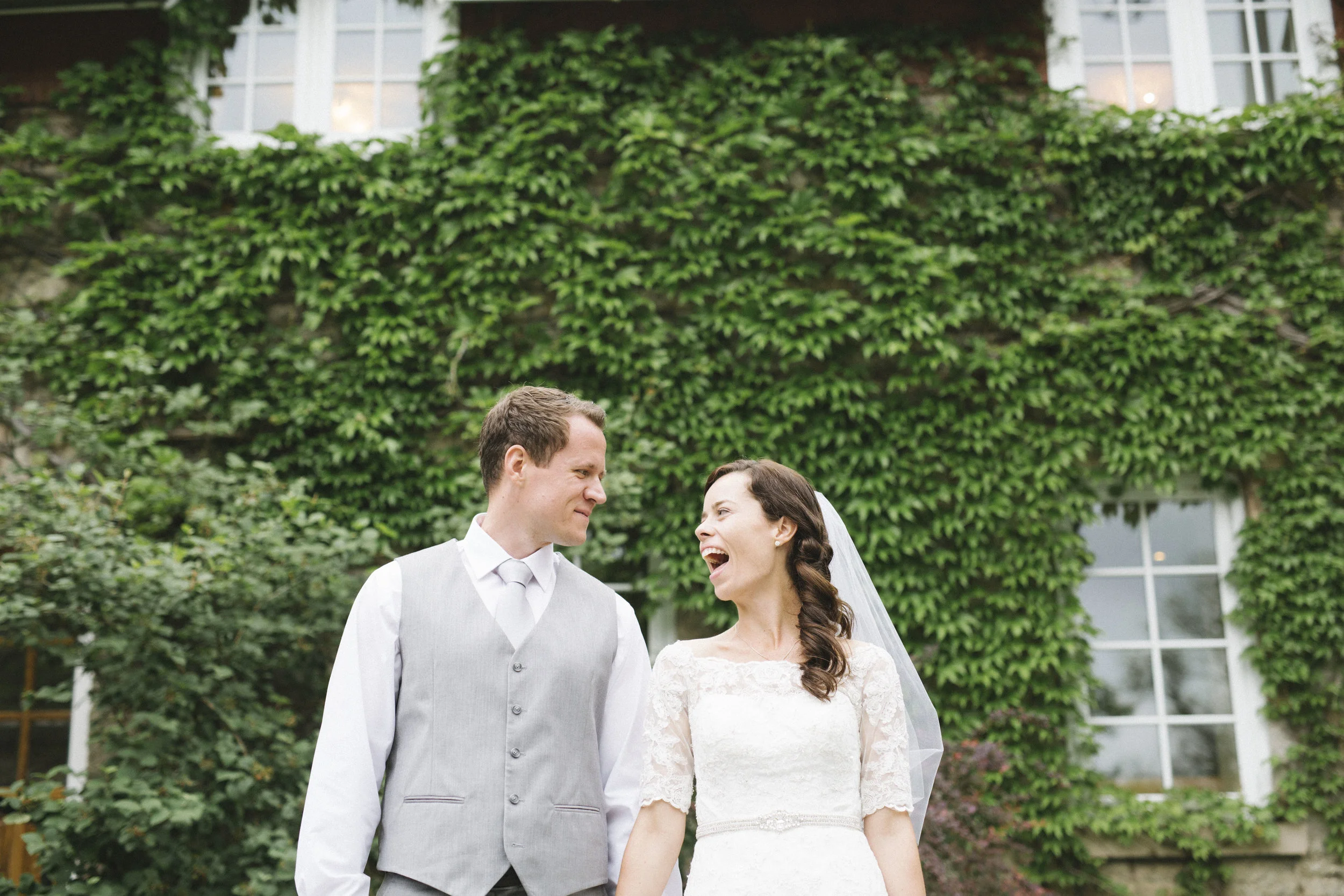 This is what happy newlyweds look like!