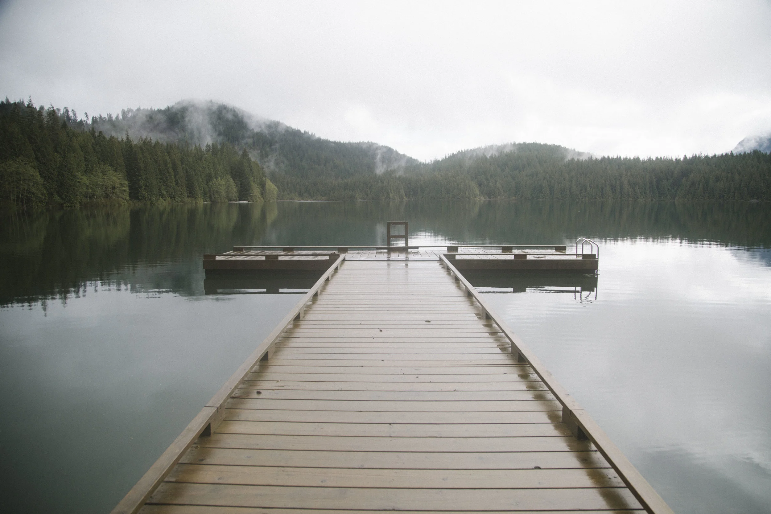 Exploring Sayres Lake, British Columbia