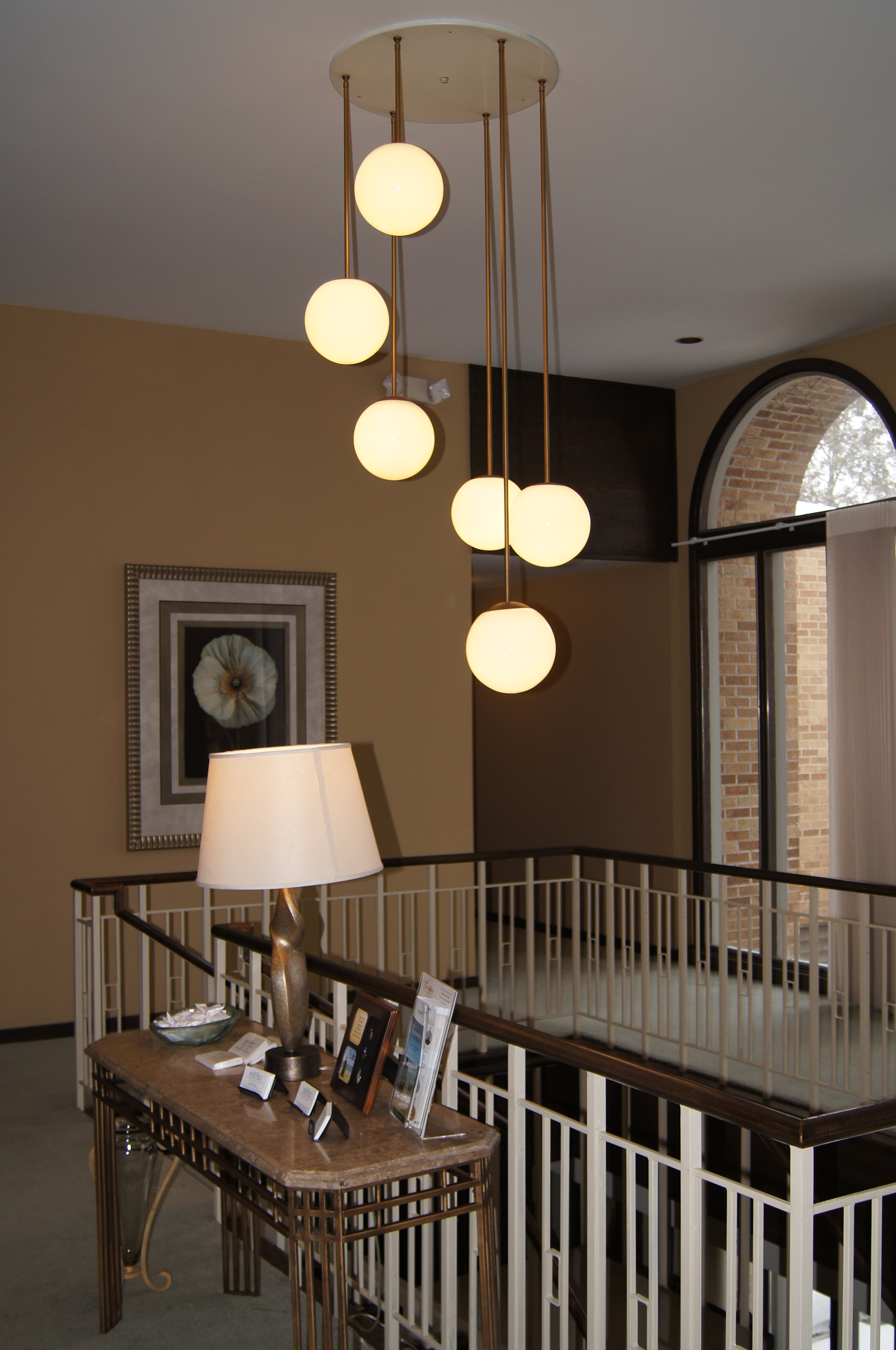 BEFORE: MAIN AREA STAIRCASE